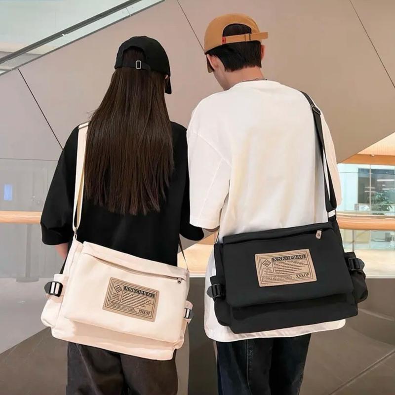 Túi đeo chéo táp da ,cặp đi học phối da , túi nhiều ngăn đi học đi chơi để vừa sách vở A4, laptop - TCPD