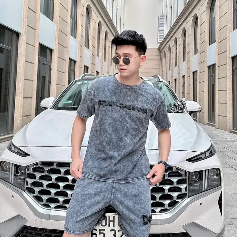 bộ loang nam nu DCN cao cấp Cotton 100% 2024