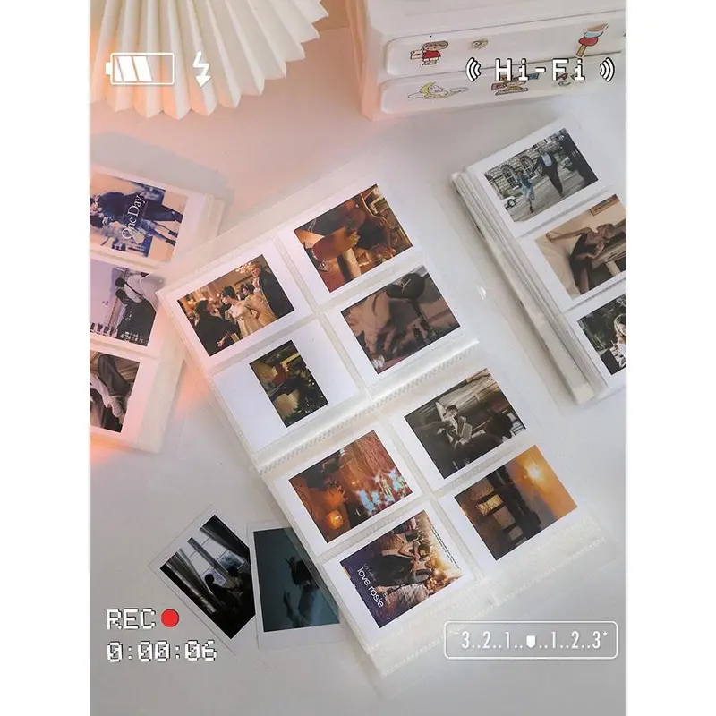 120/240  Slot album tempat photocard polaroid photo  card organizer album foto polaroid 2r 4