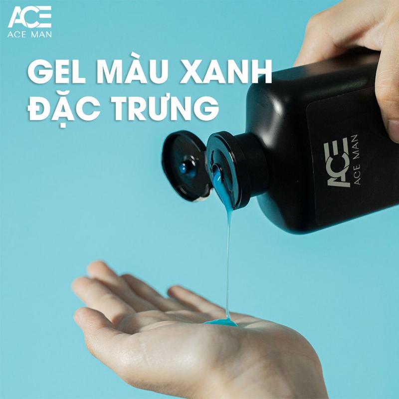 Sữa tắm gội nam ACEMAN hương nước hoa 3 in 1 Rhys Legend 320ml - Hàng chính hãng Dưỡng Thể