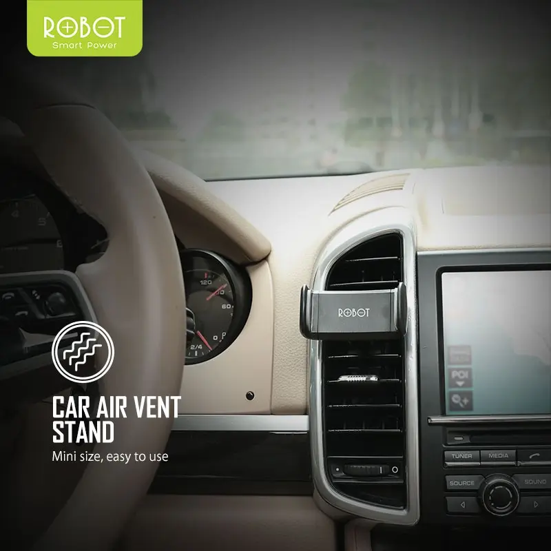 Car Holder Robot RT-CH07 Holder HP AC Mobil Air Ventilation Car Stent - Garansi Resmi 1 Tahun 4