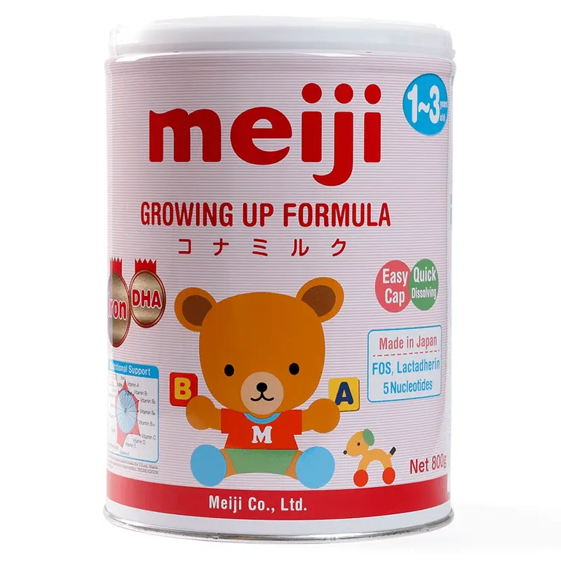 Sữa Meiji Growing up Formula cho bé từ 12-36 tháng 800g 2