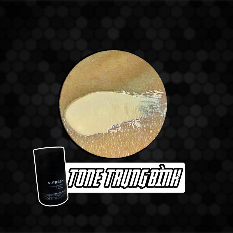 2 Hộp BBcream V-FRESH PLUS dành cho nam, nâng tone tự nhiên, kiềm dầu, chống nắng, kháng nước, che khuyết điểm 7