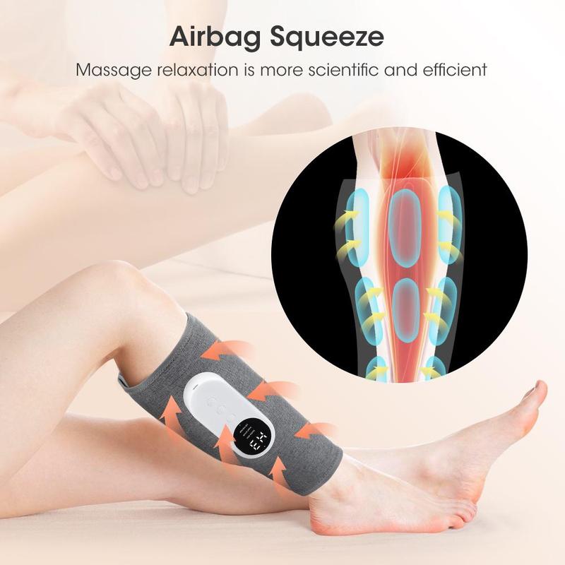 Electric Leg Massager, Hot Compress Wireless Calf Massager, Leg Shaping Muscles Kneading Massage Equipment, Birthday Gift Ideas 5