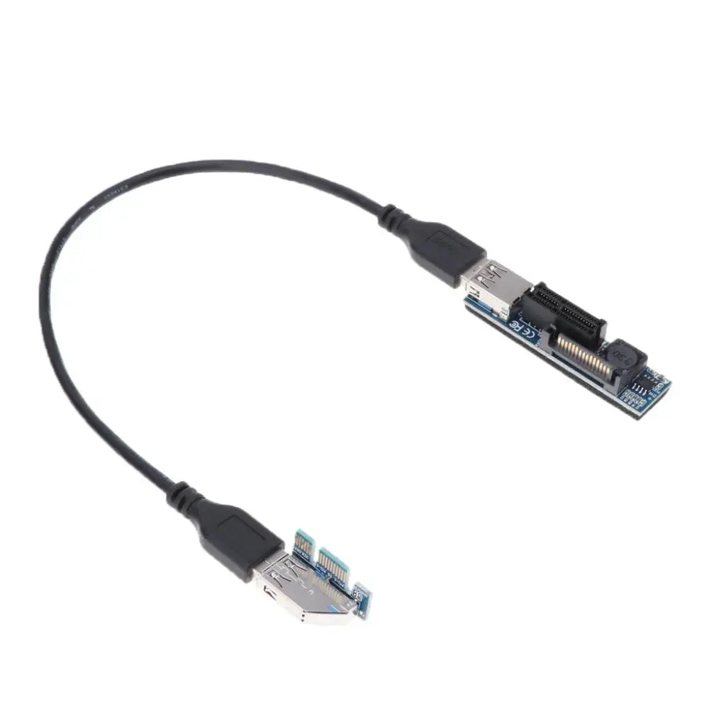 0. PCI- 1X to 1X Adapter Router PCI Slot Riser Cable X4