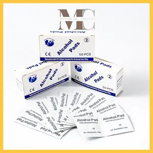 Alkohol Pad Remover Pad Nail Pedicure Kuku Tisu Kapas Pembersih