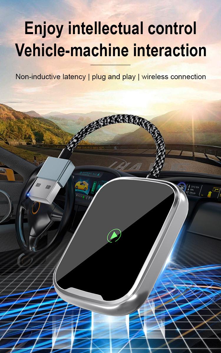 Product Introduction of Wired to Wireless CarPlay Box Wired Auto to Wireless Auto Android Two-in-One Car CarPlay 0