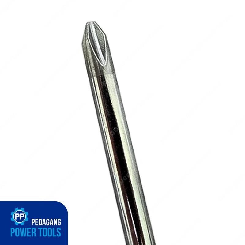 LIPPRO OBENG PLUS 6 INCH GAGANG KARET PH2 X 150 MM SCREWDRIVER KEMBANG 1