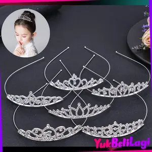 YBL-COD BUNDLING MAHKOTA 1PCS / 4PCS Mahkota Wanita Bando Mahkota Anak Bandana Aksesoris Fashion Rambut Handbands Putri Lucu Cute
