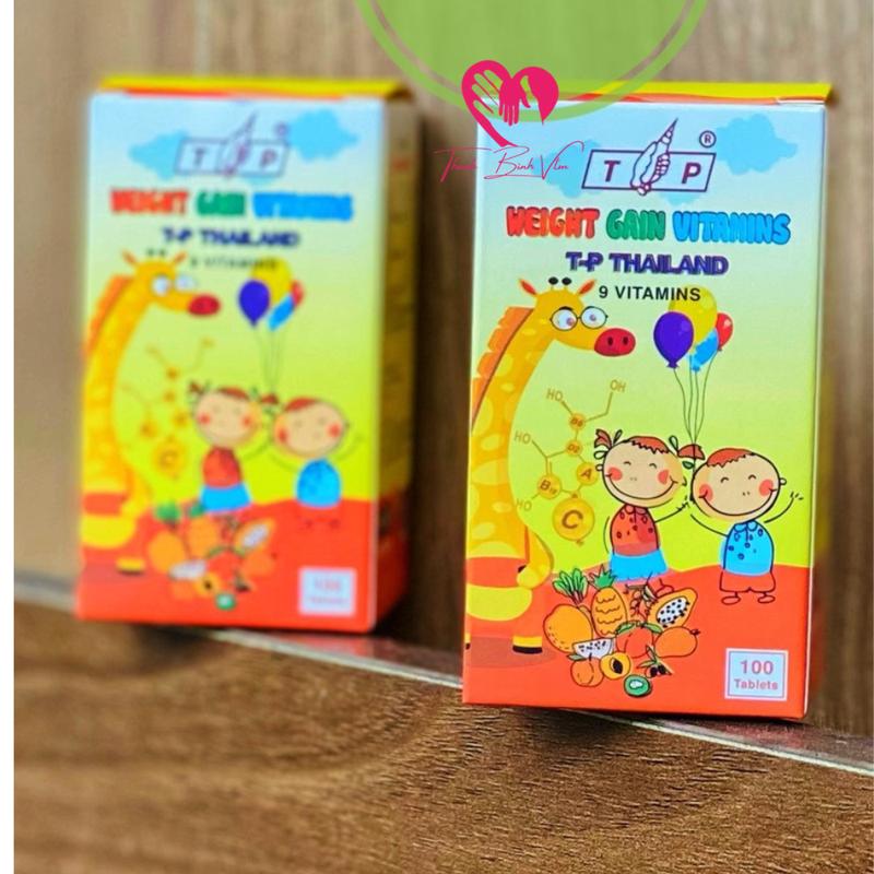 Tăng Cân Vitamin TP Thái Lan 100 Viên Dùng Cho Người Từ 3- 60 tuổi