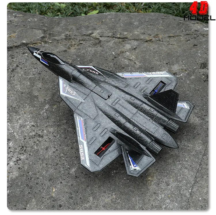 Máy Bay Điều Khiển Từ Xa Su-57. Size 44*33*12cm. Chống Nước 100%, Bền Đẹp Dễ chơi ,Siêu Bền  Pin 15-20p. Bay xa300m, Điều khiển từ xa Đồ Chơi Toy 6