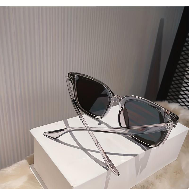 Fashion retro big square sunglasses men women Double e American trend sunglass cermin mata hitam 2