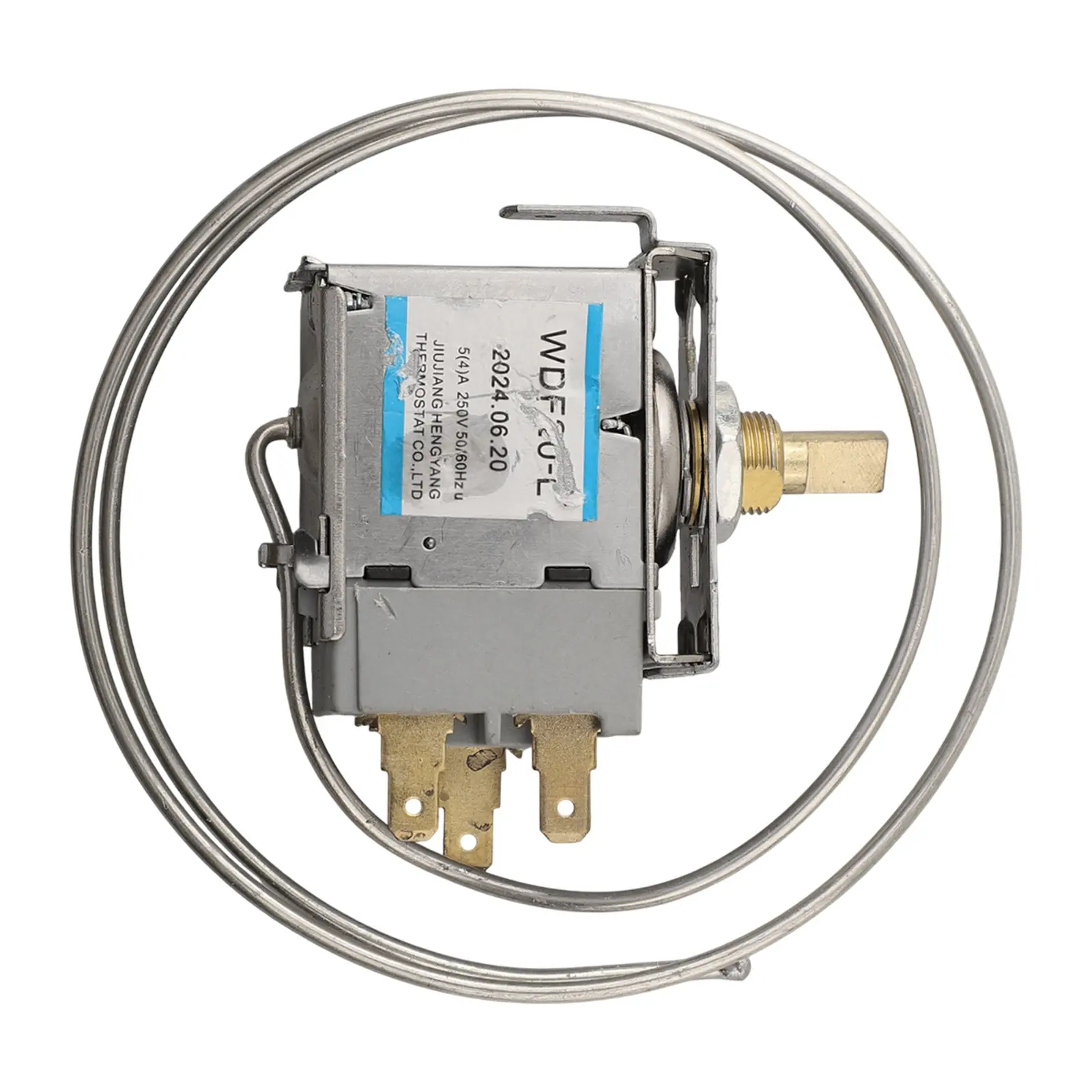 Freezer Temperature Controller D-shaped Shaft Durable Metal Construction