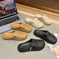 Gambar OKAIDO OFFICIAL STORE Sandal Mules Wanita Cewek Perempuan Model Korea Style Bahan Karet Eva Nyaman & Empuk - Hitam, 36 - 37 dari OKAIDO Official Store Kab. Tangerang 3 Tokopedia