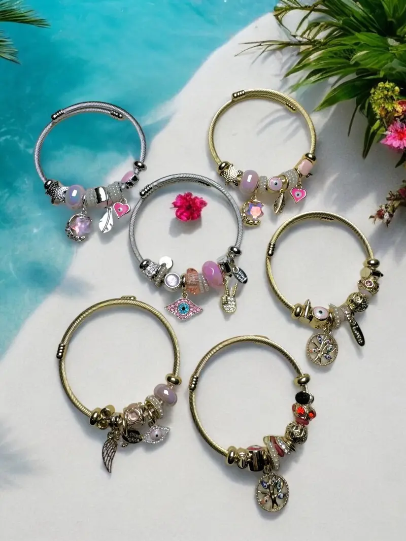 LEFLA Charms Bracelet Bangle Live Checkout
