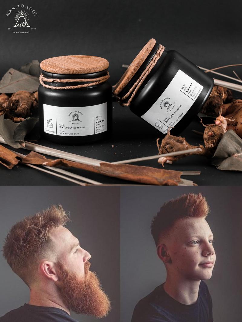 Product Introduction of MANTOLOGY Batavia Hair Styling Clay 0