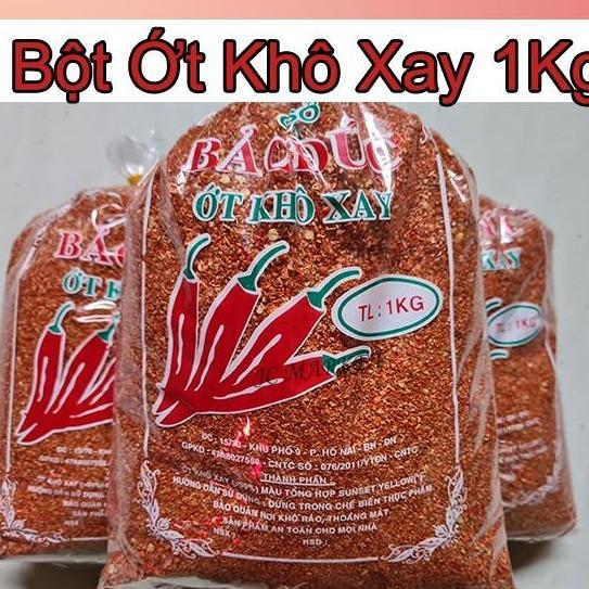 Bột Ớt Khô Xay Không Cay Nướng Gà 1Kg (Bảo Đức)