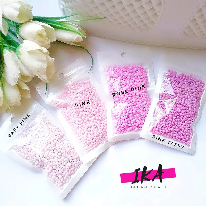 [IKA] Glassbeads 8/o Doff Series Kemasan Ziplock 2