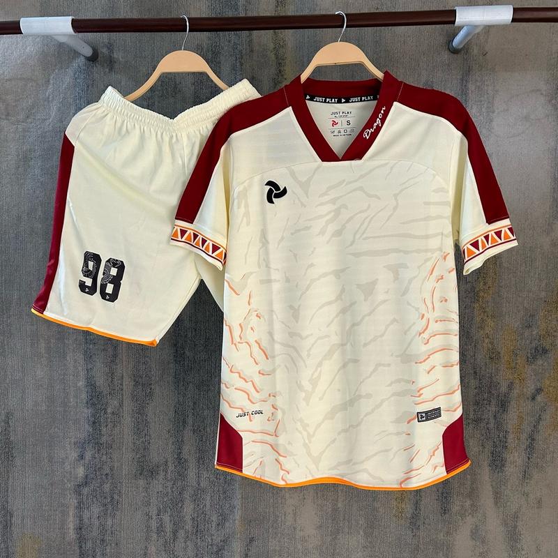 In Tên Số Bộ Quần Áo Thể Thao Thun Mè Không Lo go Unisex Draagoon 6 màu Sport Tập Thể Dục