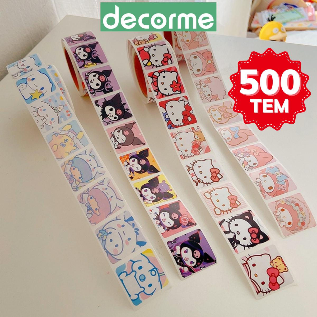 Cuộn 500 sticker khen thưởng miếng tem nhãn dán decal sticker, tem bán ...