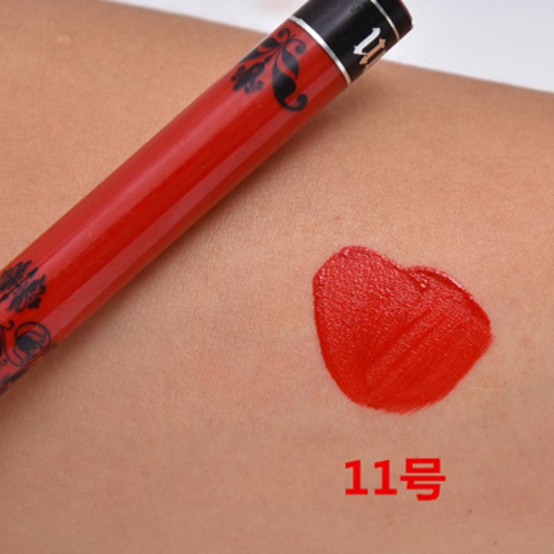 Product Introduction of 15 Colors Liquid Lipstick Waterproof Nude Matte Lipstick Velvet Glossy Lips Gloss Lipstick Lip Balm Sexy Red Colors 38