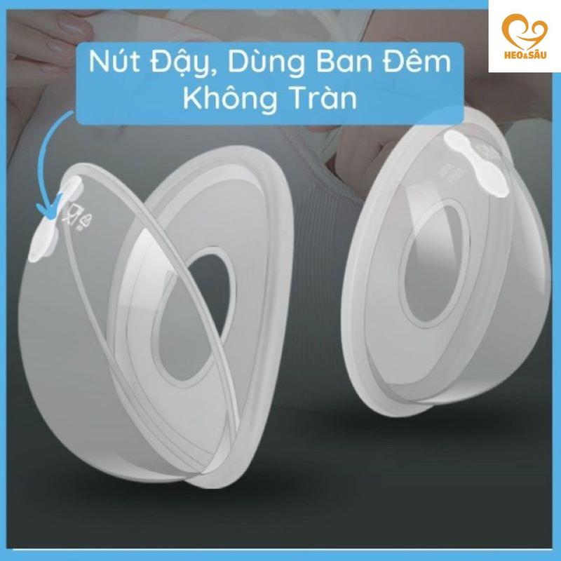  Phễu Hứng Sữa Cốc Hứng Sữa Silicon Cmbear An Toàn Và Tiện Lợi 