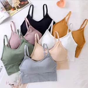 [BEST SELLER]  Bra Sport GYM Crop Top Olahraga Katun Lembut 1038