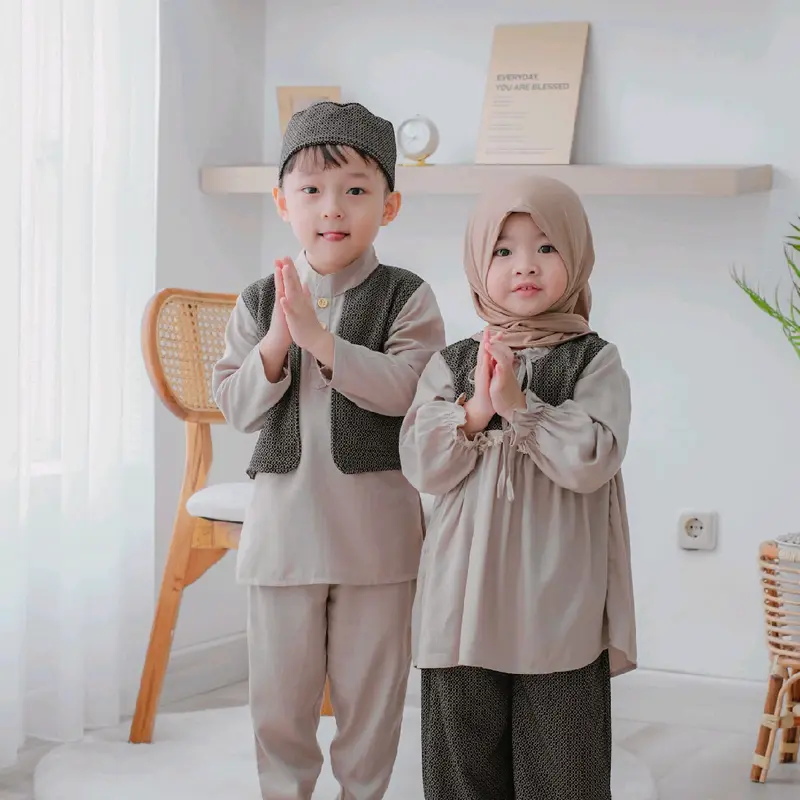 KKCollection11 |Habibi Couple Set | Baju Koko Anak |Baju Muslim Anak 3