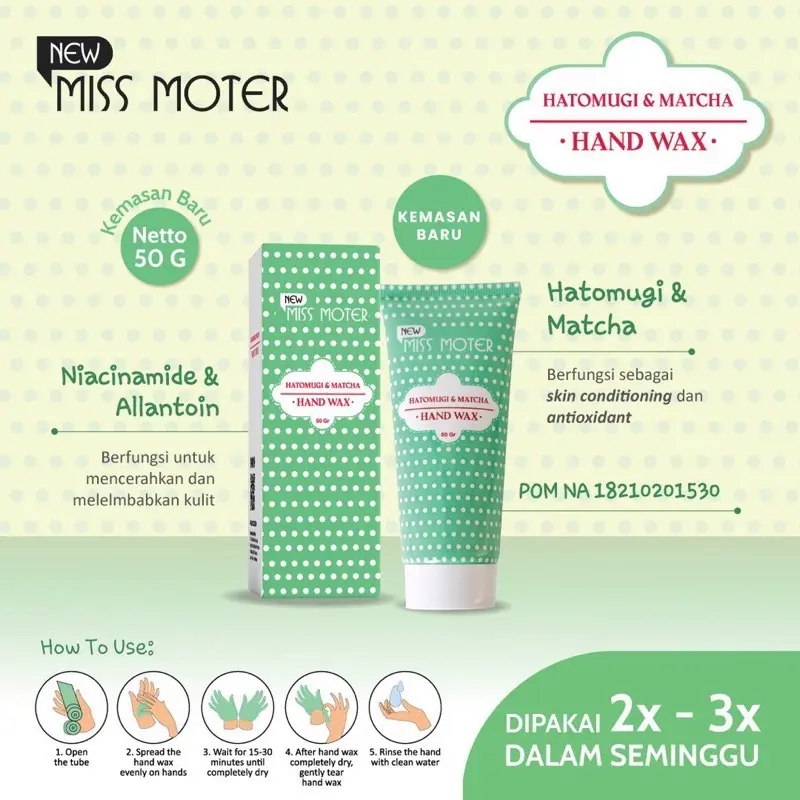 Miss Moter Matcha & Milk Hand Wax By Syb 2