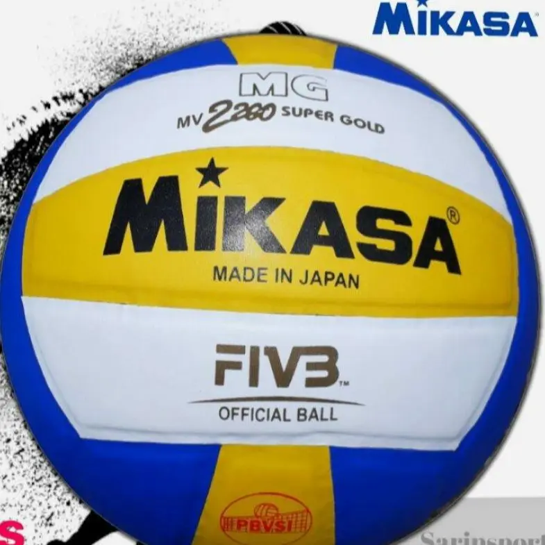 Bola volly mikasa empuk murah bonus pompa bola volley pres size5 Voli Ball Portable Outdoor 7