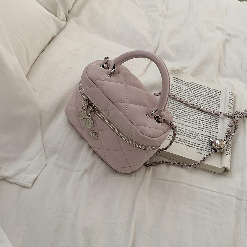 Túi Cốp Mini Đeo Chéo CICIBAG, Túi Xách Đeo Chéo Thời Trang Hàn Cho Nữ Túi Đeo Vai Dây Xích Kim Cương Mới