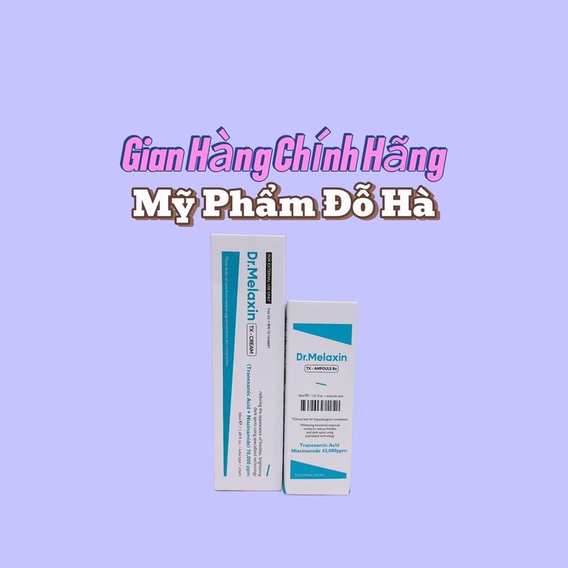 Dr. Melaxin - Combo nám TX hỗ trợ dưỡng trắng da Serum 30ml và Kem 50ml