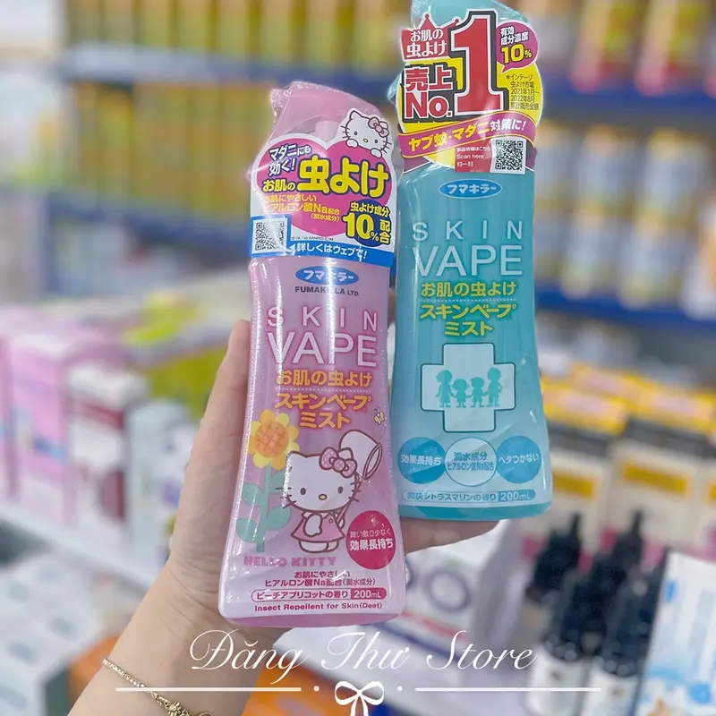 Xịt chống muỗi, côn trùng đốt Skin Vape Nhật 4
