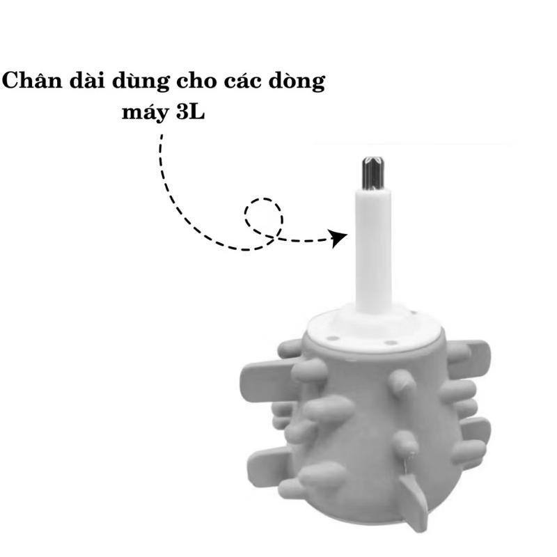Lưỡi Đánh Ruốc Bóc Hành Tỏi Cho Máy Xay Thịt 3,5L- Phụ Kiện Hỗ Trợ Máy Xay Thị Làm Ruốc