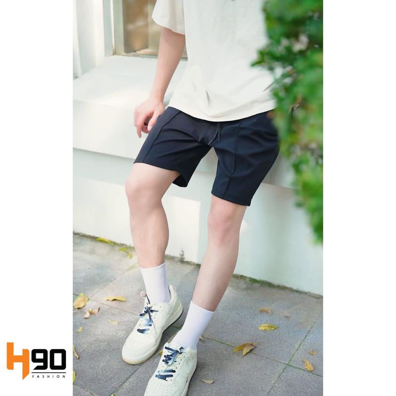 Quần Short Nam H90 Chất Thun Co Giãn, Quần Đùi Nam Mùa Hè Basic Thoáng Mát Thấm Hút Mồ Hôi QST01 6