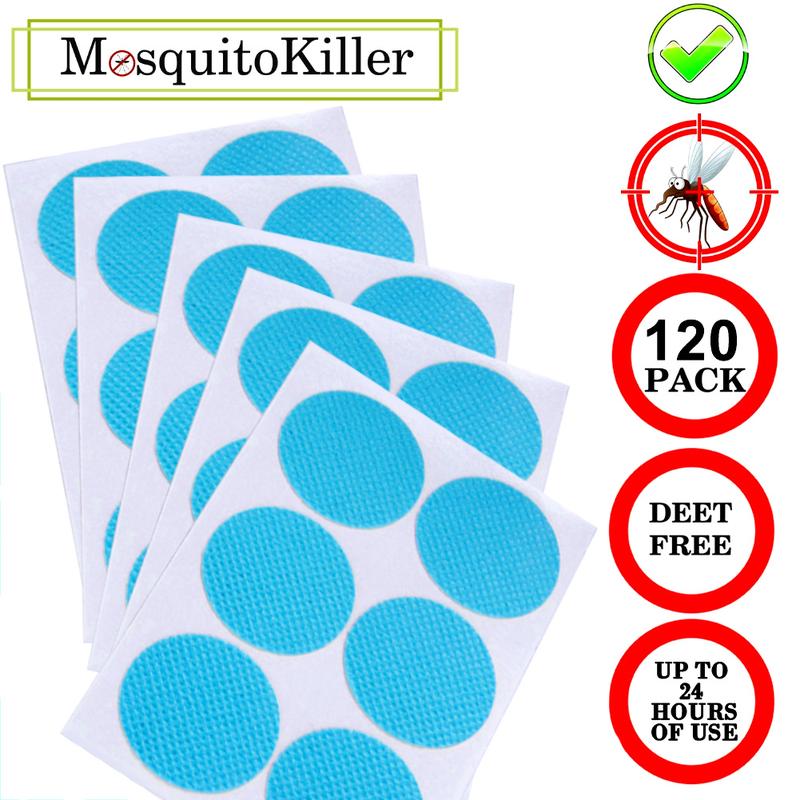 [AT] 120Pcs Mosquito Repellent Patches Stickers Kids Adults Home ...