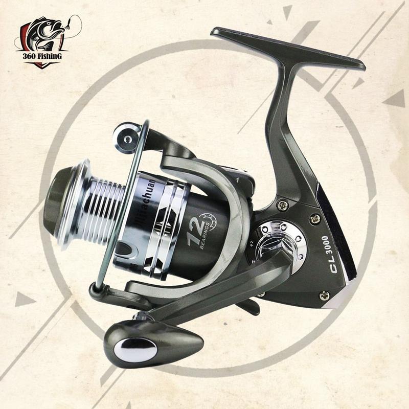 Máy Câu Cá Kim Loại Dawa CL Máy Câu Đứng 3000 Đến 7000 Đồ Câu Lure Chất Lượng