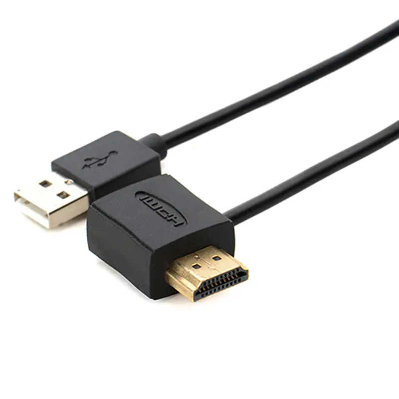 50cm usb 2.0 hdmi male to female adapter extender power connector cable