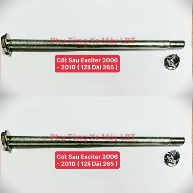 Cốt Bánh Sau Xe Exciter 2006 Đến 2010 yamah Kèm Tán Hàng Đặc Biệt Cao Cấp 0
