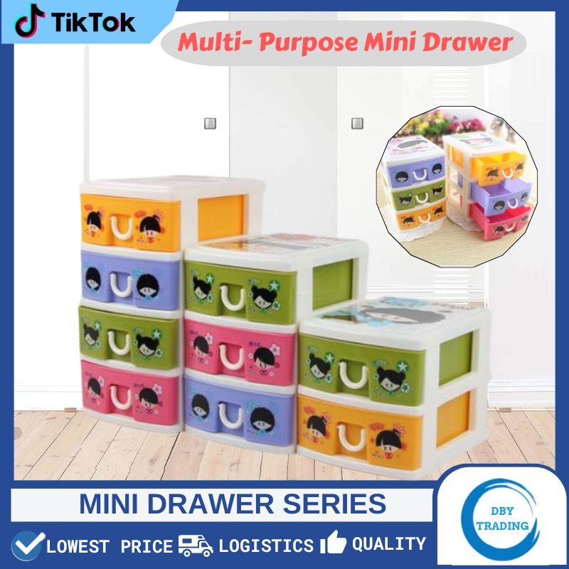 Multi- Purpose, Multicolor, Mini Drawer Storage Cabinet Des - TikTok ...