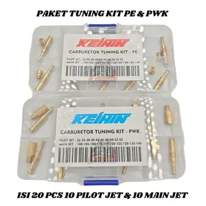 (BISA COD) PAKET SPUYER PILOT JET MAIN JET 20 PCS PWK PE PWL PWM PJ KEIHIN 10 MAINJET 10 PILOT JET