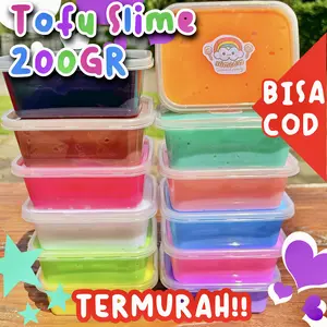 [PROMO] TOFU SLIME 200GR TERMURAH Anak Mainan