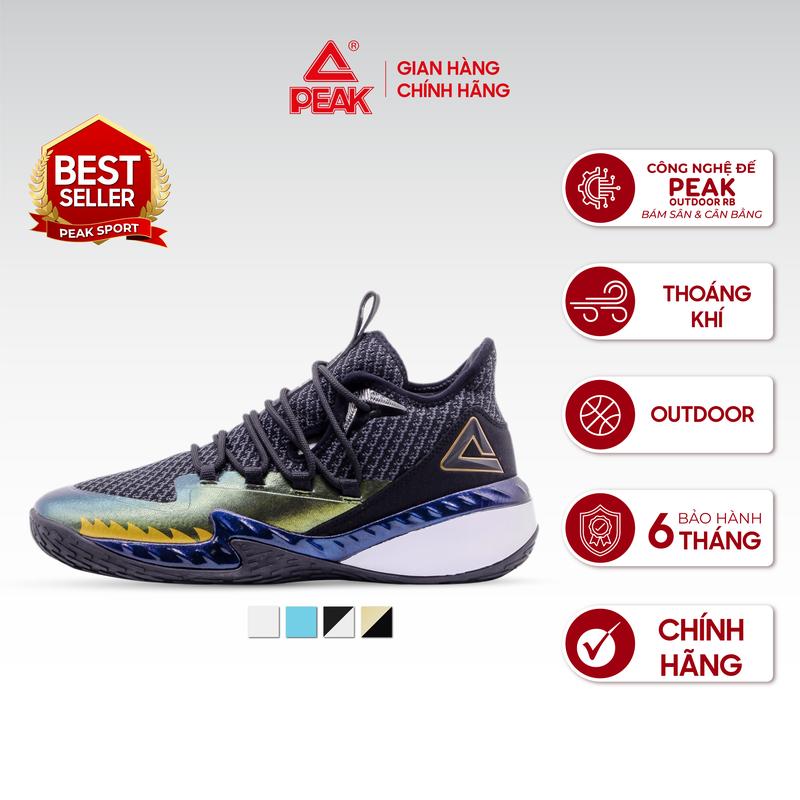 Giày Bóng Rổ Outdoor PEAK Basketball DA920231 Sport Sneaker Tập Thể Dục