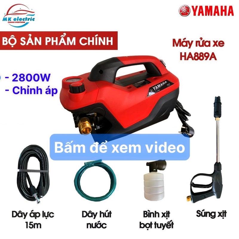 máy Rửa xe mini có chỉnh áp máy Rửa xe cao áp yamaha 988