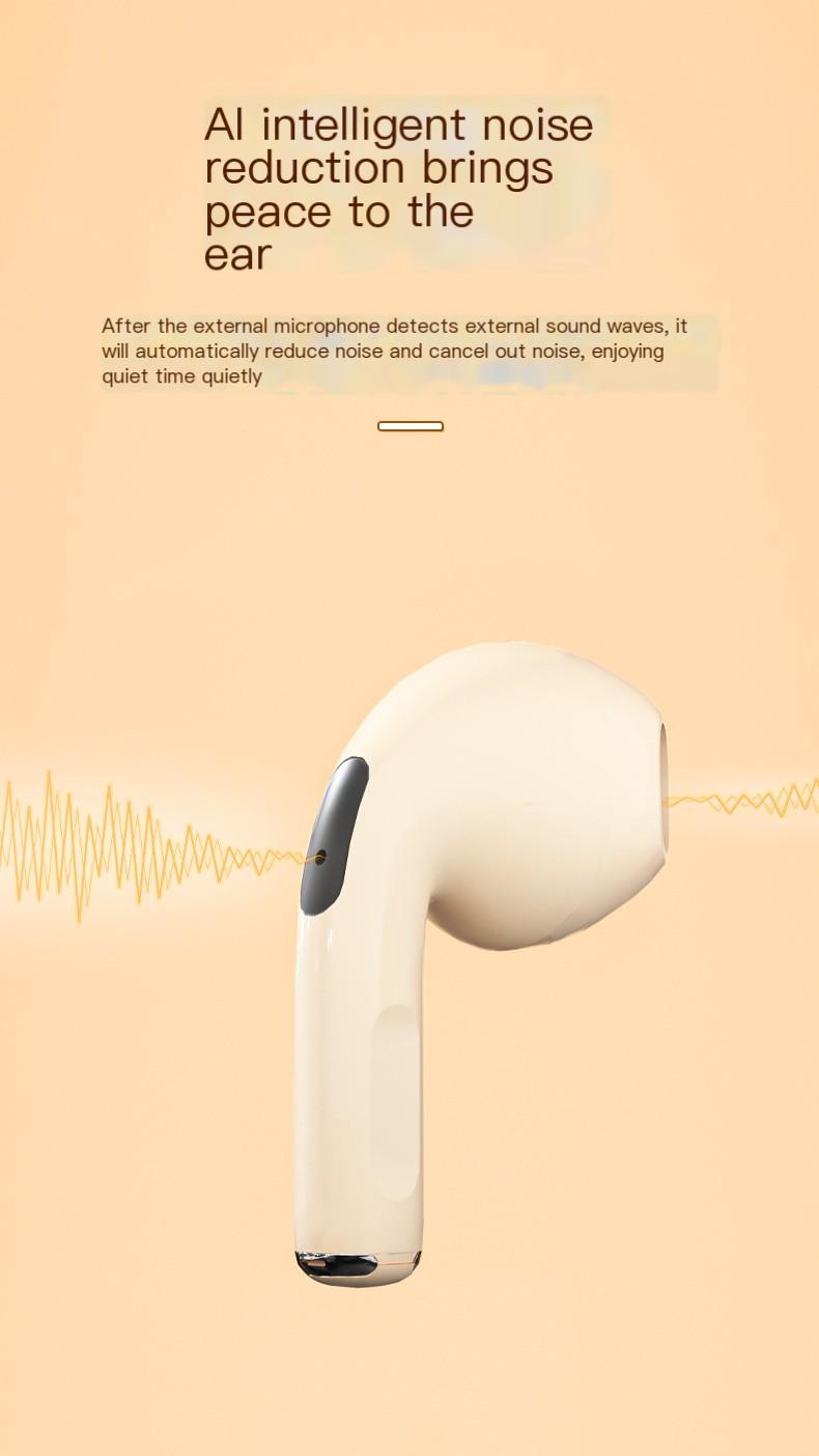 Product Introduction of G07 Wireless Earbuds Longer Playtime Ear Buds With Transparent Charging Case For Music Sports For Android and iOS Headphone 6