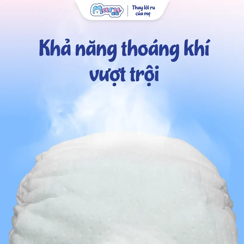 [SĂN LIVESTREAM Combo 2] Tã bỉm MARU công nghệ Nhật Bản - form to, bề mặt mềm mại, dịu nhẹ, thoáng khí, mỏng nhẹ 5