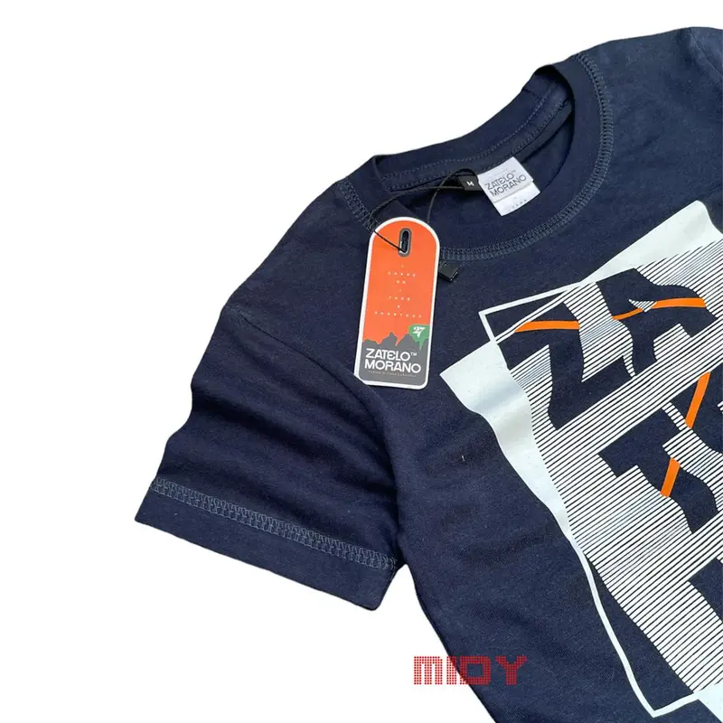 Baju Kaos Anak Laki-Laki 1-12 Tahun Bahan Cotton 30s Katun 2
