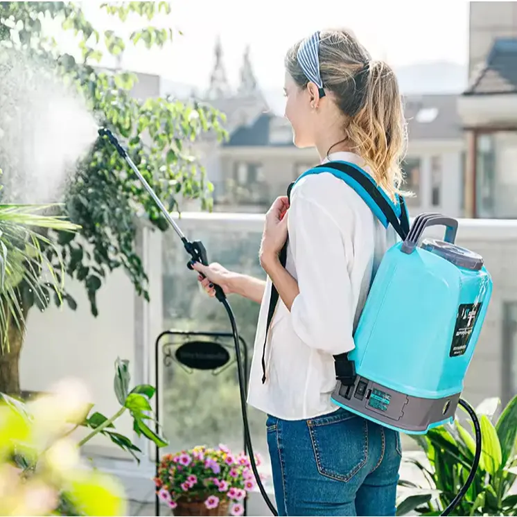 Semprotan Tanaman Elektrik dengan Kapasitas 5L - 10L dan Baterai Lithium 2600mAh - Nozzle, Aluminium, Pipa, Selang, Usb Air Sprayer 3