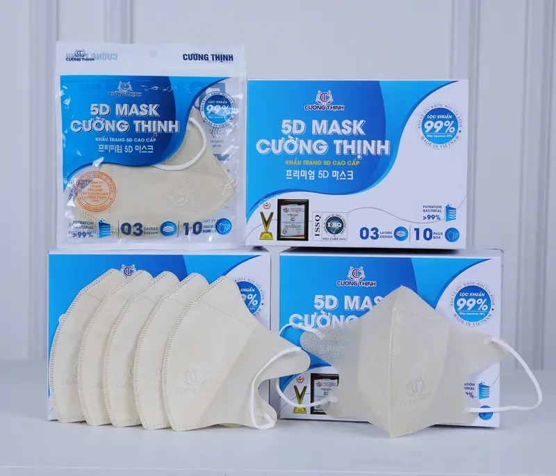 Thùng 200 Chiếc Khẩu Trang 5D Cường Thịnh 6