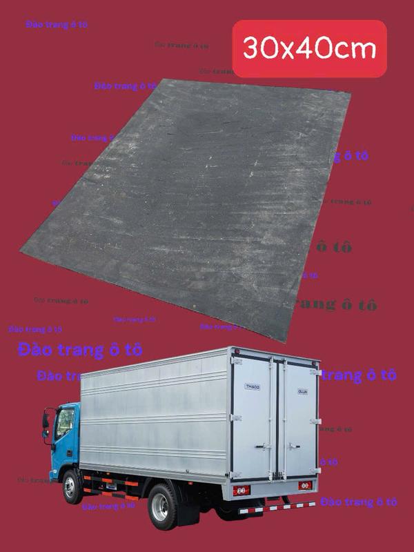 Chắn bùn ngang 30cm dài 40cm dùng cho xe ô tô 5 tạ ba gác các loại chắn bùn băng tải 30x40 siêu bền 0